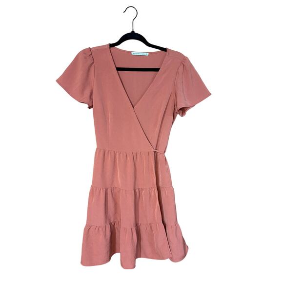 Abercrombie & Fitch Women’s Wrap Dress, Terra Cotta, Size S, EUC - Picture 1 of 4